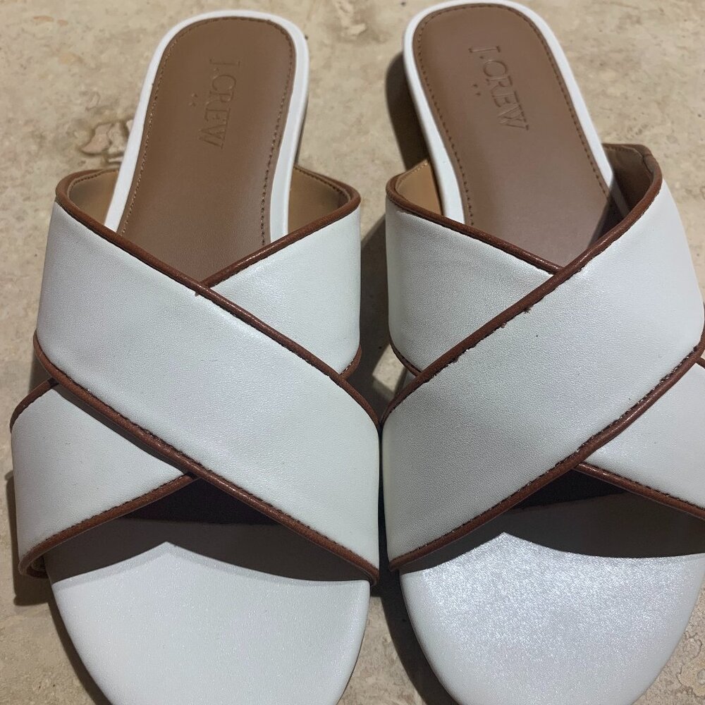 J.Crew Factory Crisscross Sandals